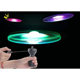 Đồ chơi đĩa bay UFO có đèn LED vui nhộn cho trẻ em