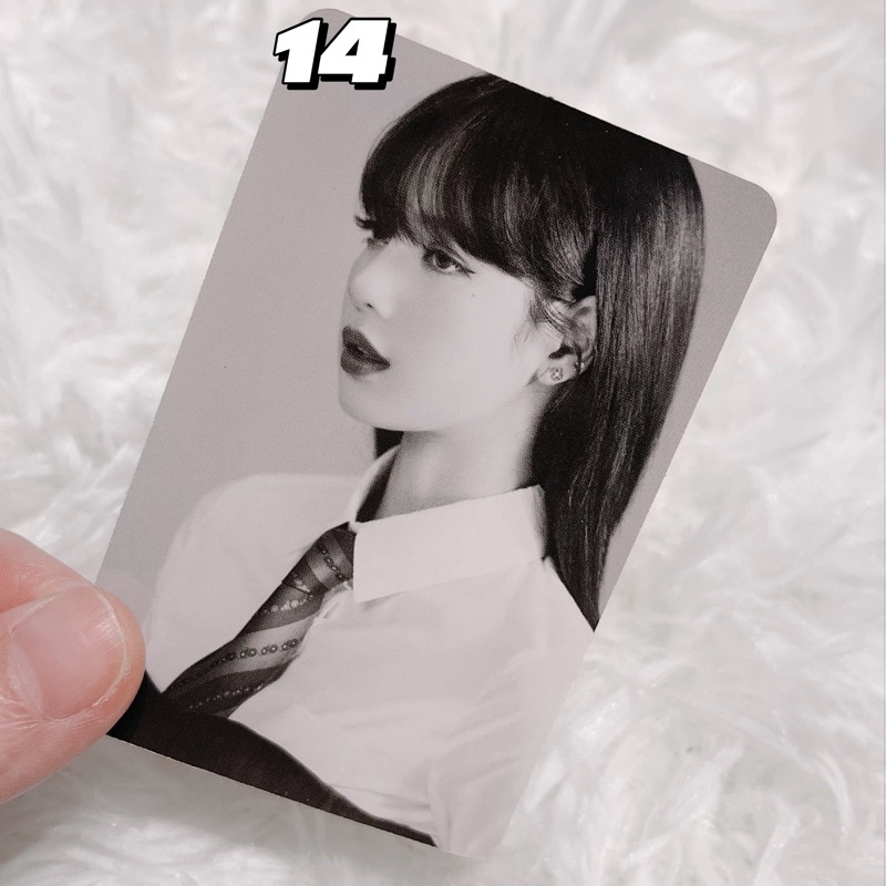 BLACKPINK The Show CD thẻ ảnh photocard BLACKPINK Rosé Jennie Jisoo Lisa chính hãng
