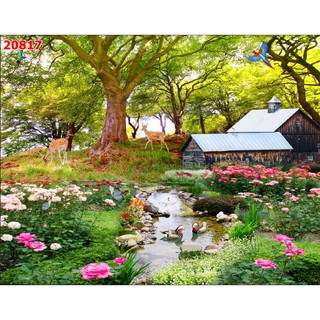 Tranh 3D phong cảnh thiên nhiên