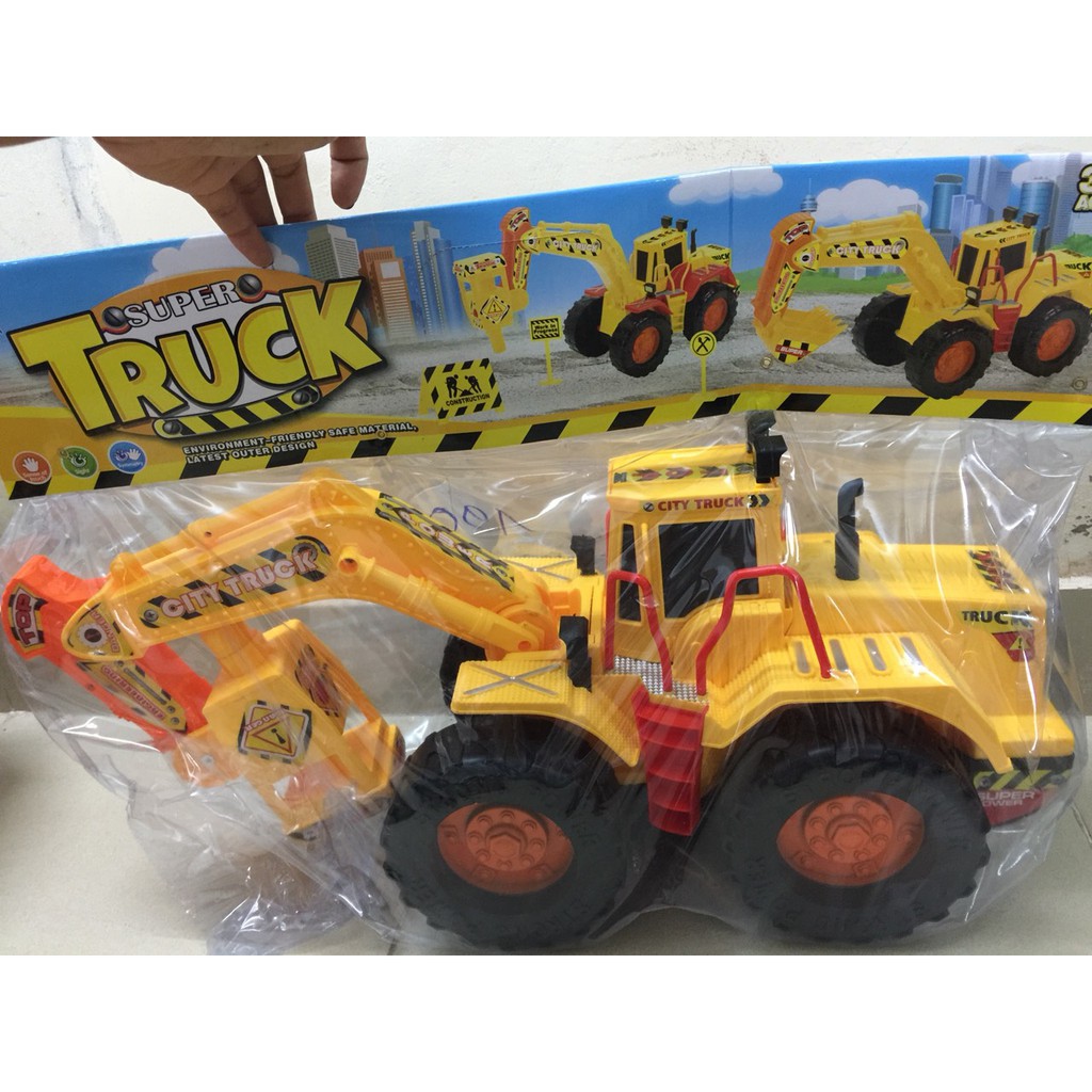 [ Gía siêu rẻ ] ĐỒ CHƠI MÁY CÔNG TRÌNH SUPER TRUCK - ALISHOPS