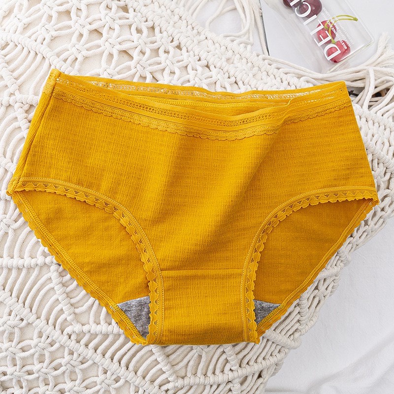 Quần Lót Nữ Cotton Kháng Khuẩn Phong Cách Nhật Bản Thông Khí Thấm Hút Mồ Hôi Mềm Mại Co Giãn Tốt P404 | BigBuy360 - bigbuy360.vn