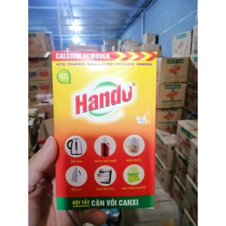 Bột tẩy cặn vôi canxi ấm đun hando
