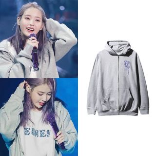 Áo Khoác Hoodie Nỉ Dày Giống IU