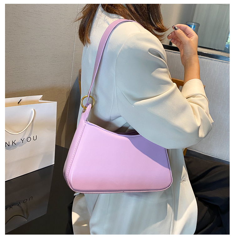 Túi Xách Tay Màu Trắng Thiết Kế Giản Dị Thời Trang