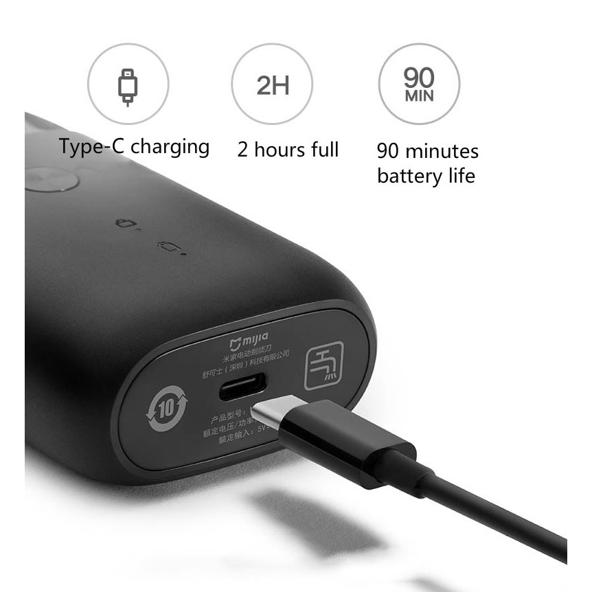 Máy cạo râu Mini Xiaomi Mijia S100, Enchen Traveller, Samono SW-ESB45 | dao cạo dâu chống nước IPX7