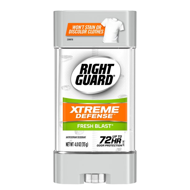 Lăn khử mùi nam Gel Right Guard Xtreme Defence 5 Fresh Blast 113g