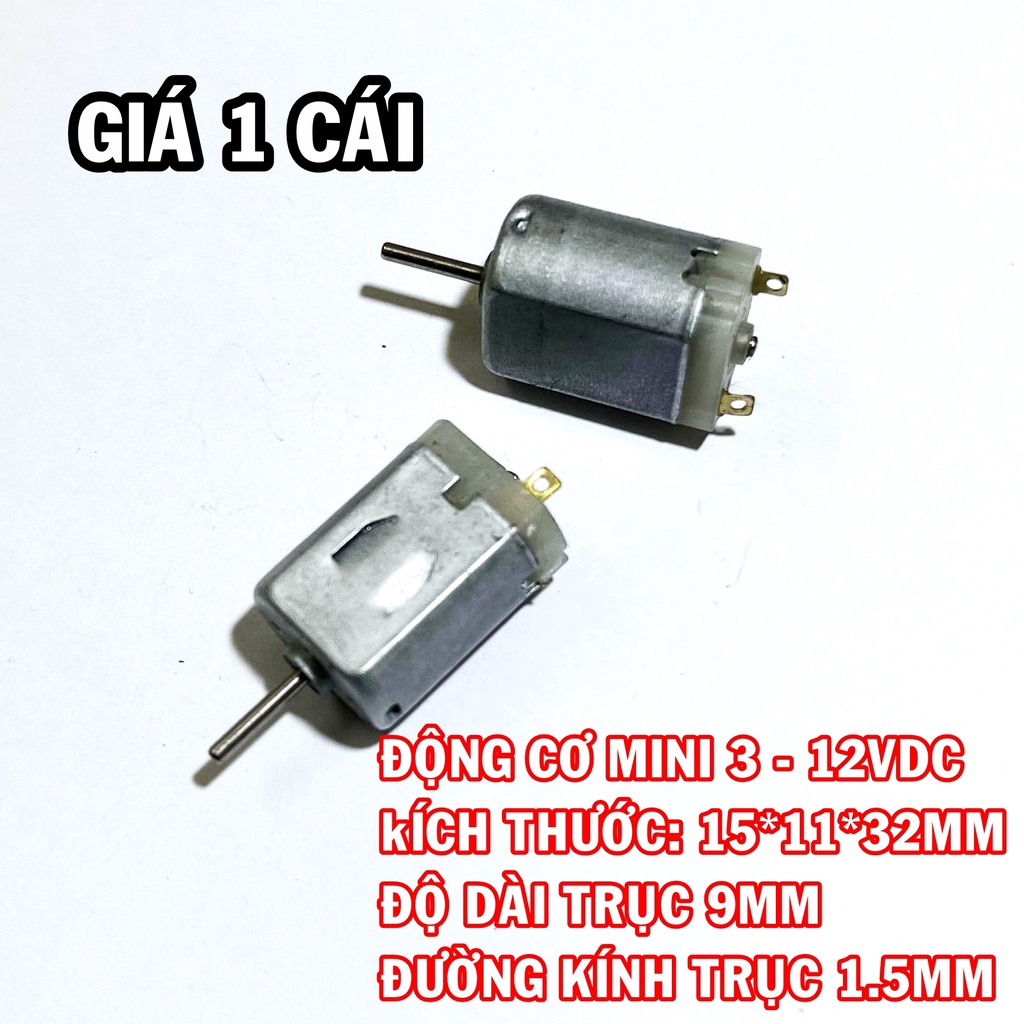 Động cơ mini 3 - 12VDC