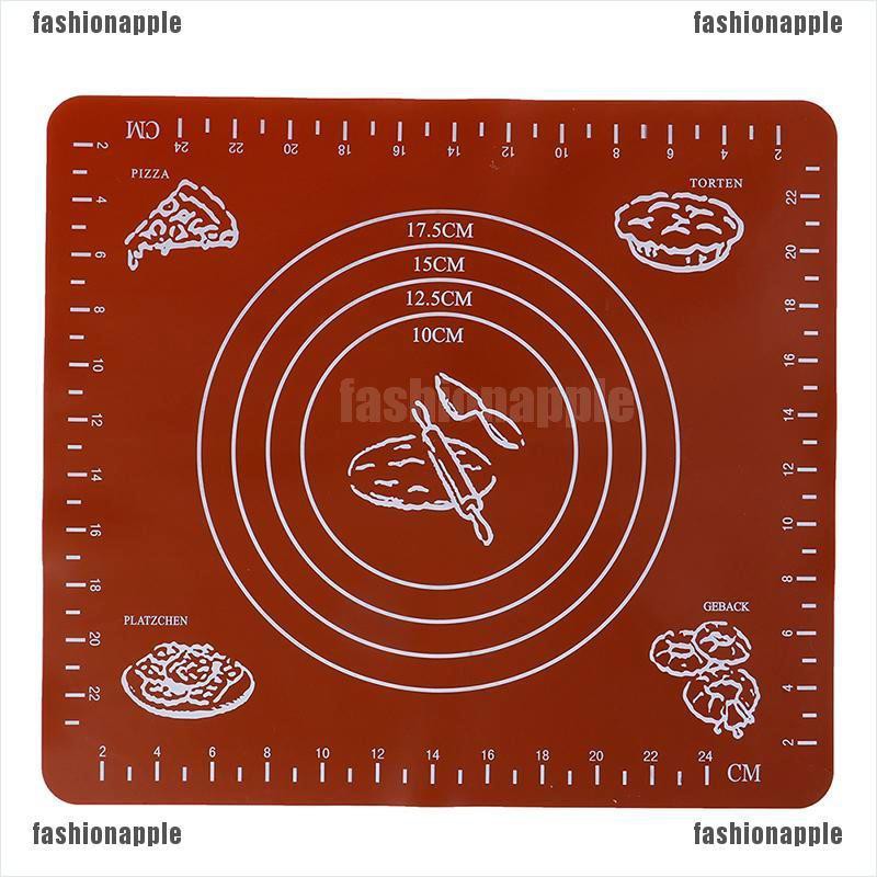 Thảm Silicone Nhào Bột Làm Bánh Không Dính Tiện Dụng