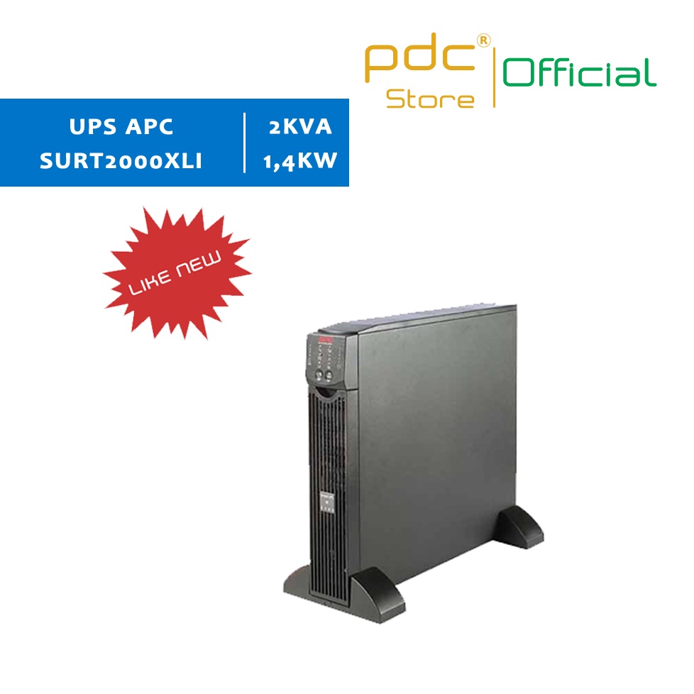 Bộ lưu điện Online UPS APC Smart UPS RT 2000VA 2KVA 1.4KW 230V SURT2000XLI - Like New