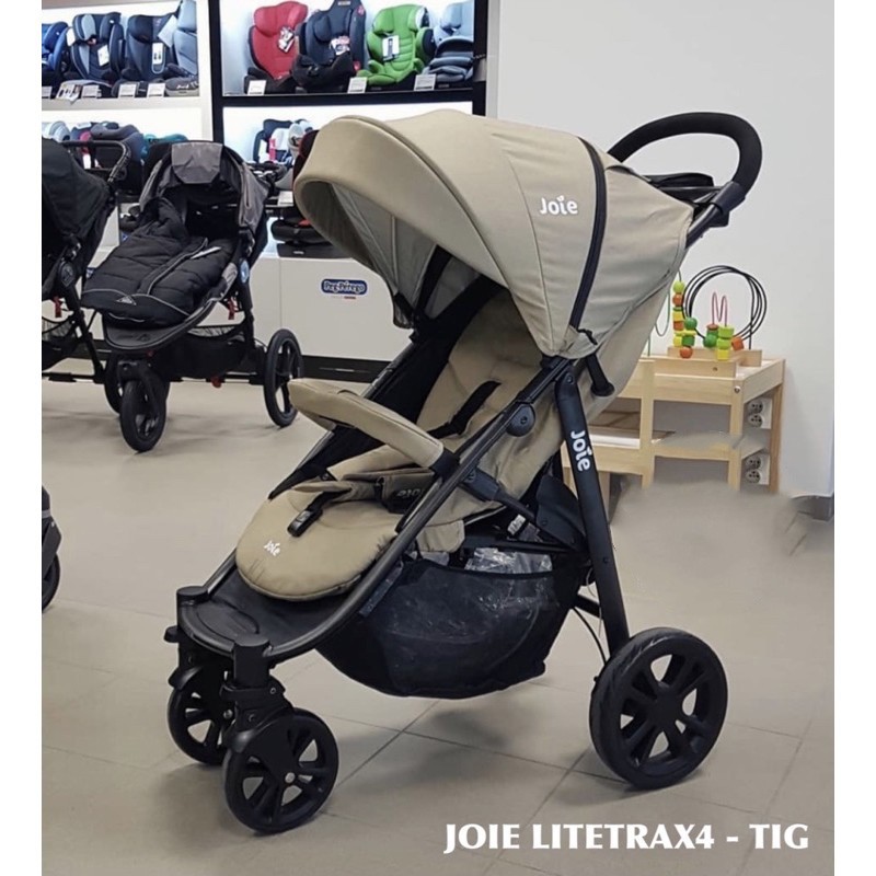 Xe đẩy gấp gọn cao cấp Joie Litetrax 4 Chromium, LITETRAX PRO W/ RC