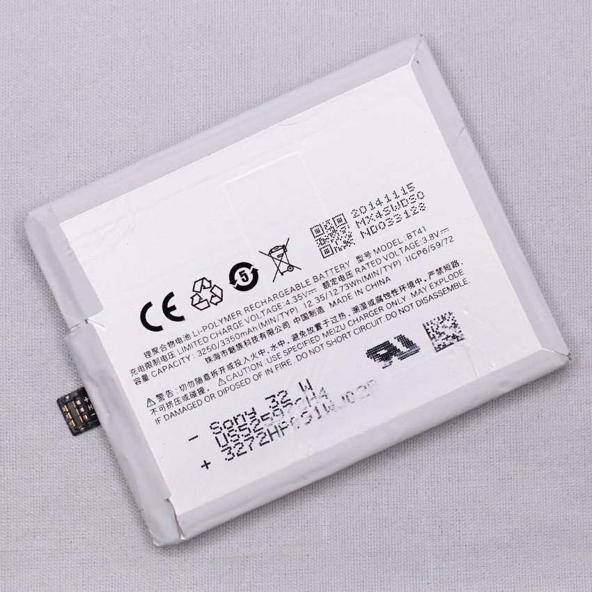 Pin Meizu MX4 Pro dung lượng 3350mAh - Model: BT41