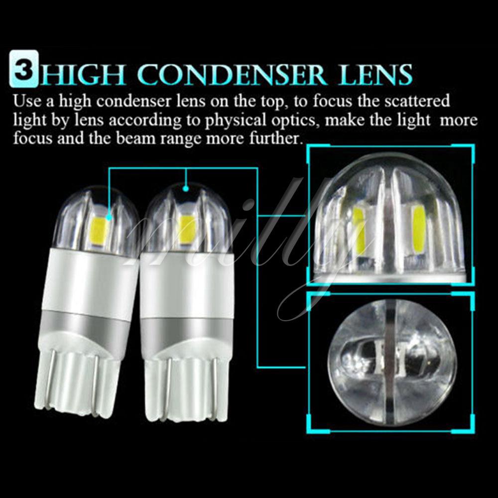 ☻☻ Car Dashboard Light Car Wedge Light Durable Parking Tail 2LED