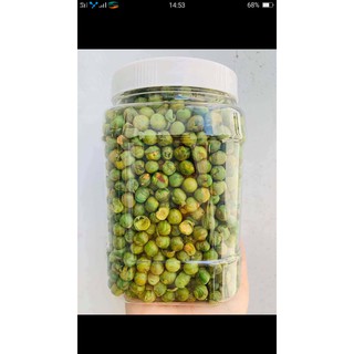 1 Kg đậu hà lan tỏi ớt siêu giòn siêu ngon. Date 12 tháng