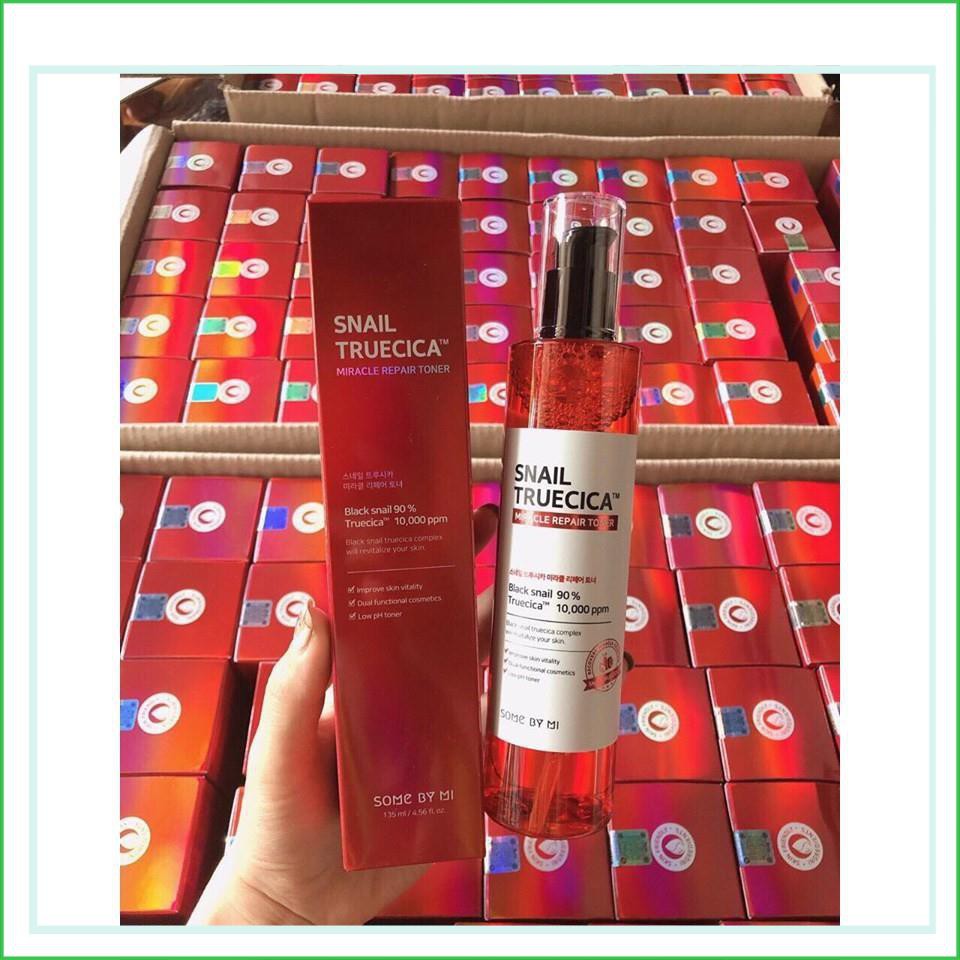 Nước hoa hồng Snail Truecica Miracle Repair Toner Some By Mi