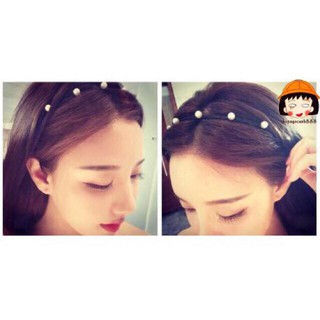 Cài tóc ngọc trai tiểu thư