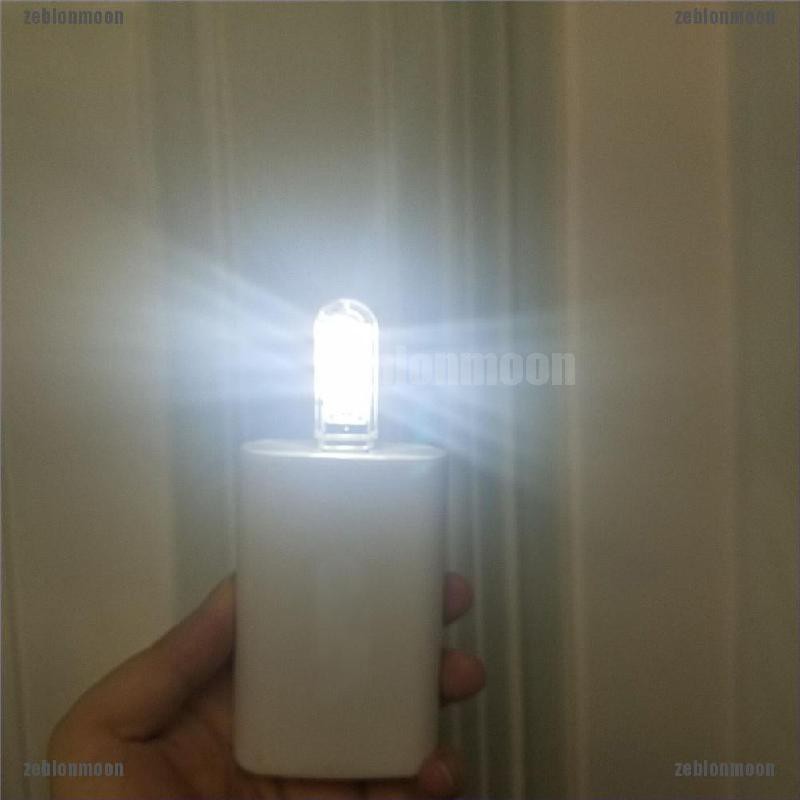 moon.vn Mini USB LED Night light Camping lamp For Reading Bulb Laptops Computer ☀$