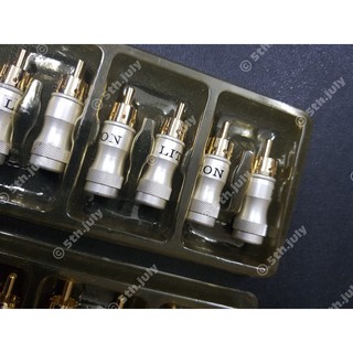 Bộ 4 chiếc jack rca , giắc hoa sen liton usa