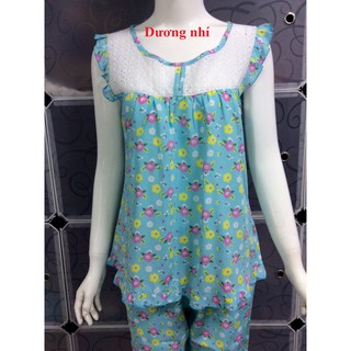 REN HOA ĐỒ BỘ MẶC NHÀ BIG SIZE 2XL 3XL 4XL LỤA loại 1 sale giá gốc