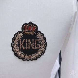 Sơ mi thêu logo KING (L-001)