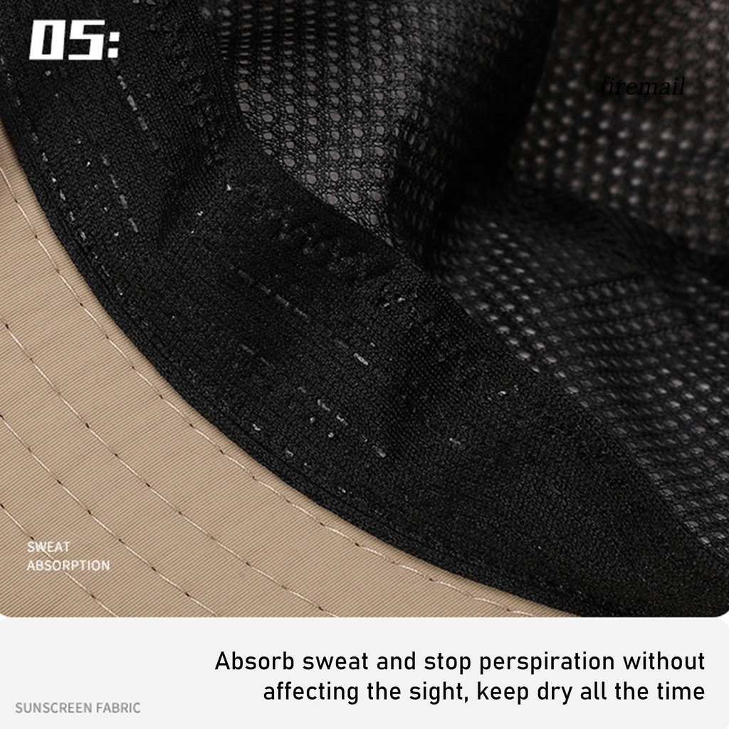 Mũ Rộng Vành Chống Tia UV Nhanh Khô Tiện Dụng Khi Đi Câu Cá