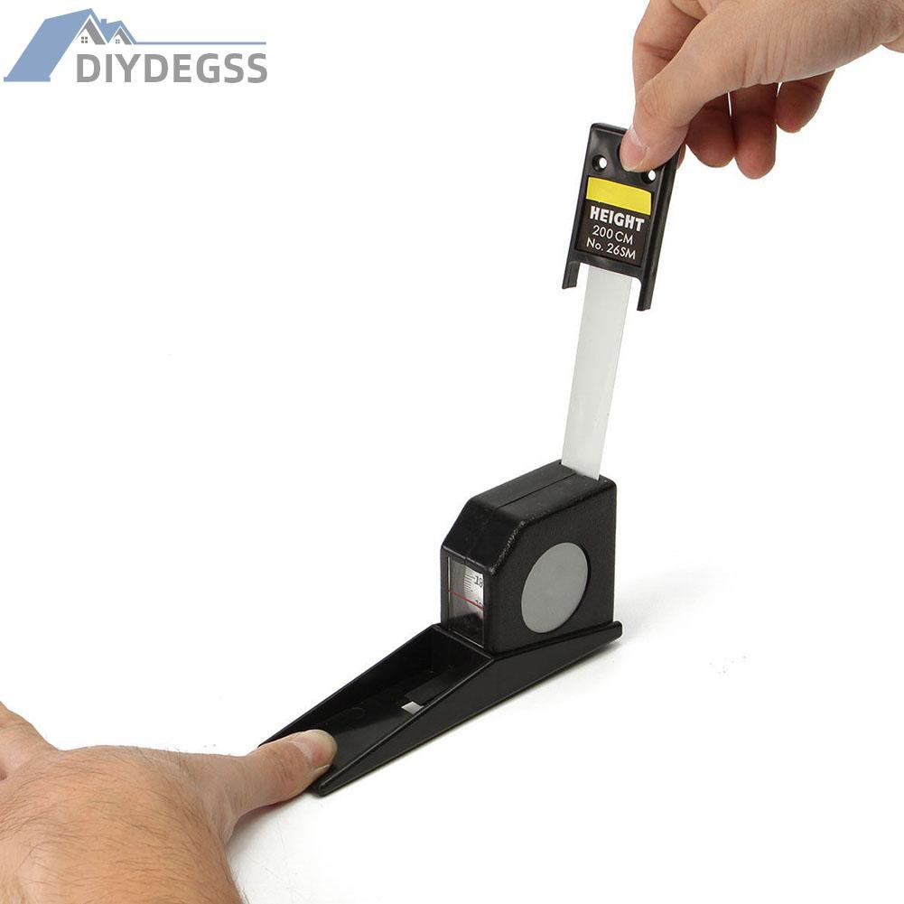 Thước Dây Đo Chiều Cao 2 2m Gắn Tường Có Thể Thu Gọn Tiện Dụng Cho Gia Đình / Trường Học