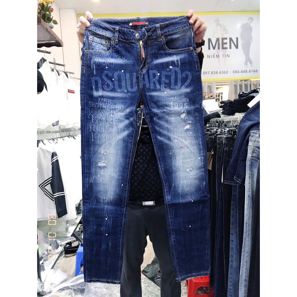 Quần bò côn DSQ2 new