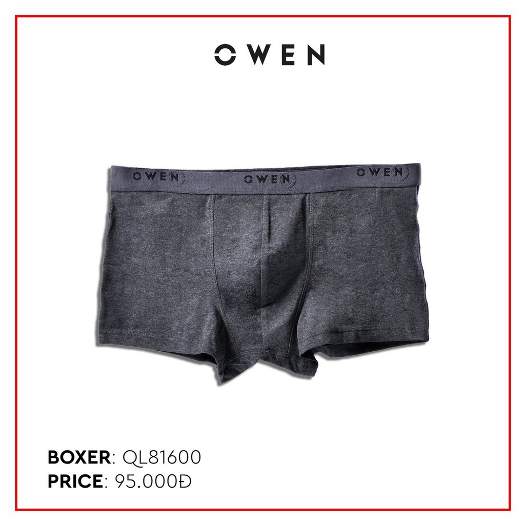 NEW (XẢ KHO) QUẦN SỊP ĐÙI OWEN - QUẦN SỊP BOXER 81599 - 81600 M6 M5 :