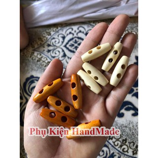 Nút gỗ dài 3cm