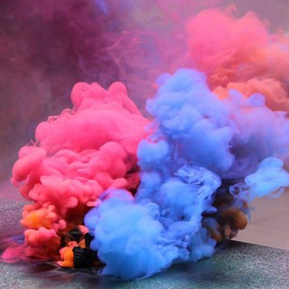 Smoke Cake Colorful Smoke Effect Show Round Bomb Stage Photography Aid Toy