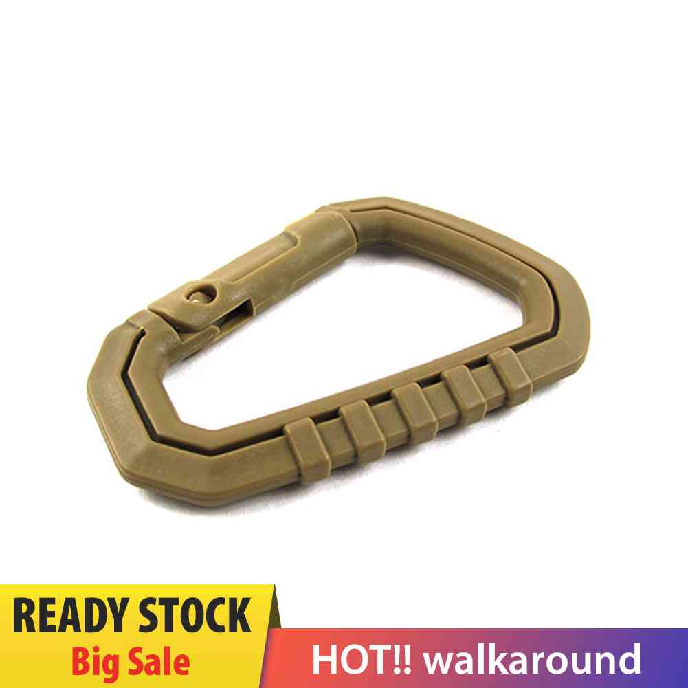 Móc Khóa Carabiner Chữ D Tiện Lợi Cho Dã Ngoại