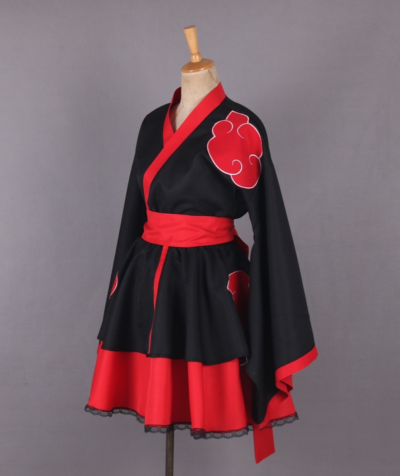 Đầm Kimono Hóa Trang Nhân Vật NARUTO Akatsuki Phong Cách Lolita Dành Cho Nữ | BigBuy360 - bigbuy360.vn