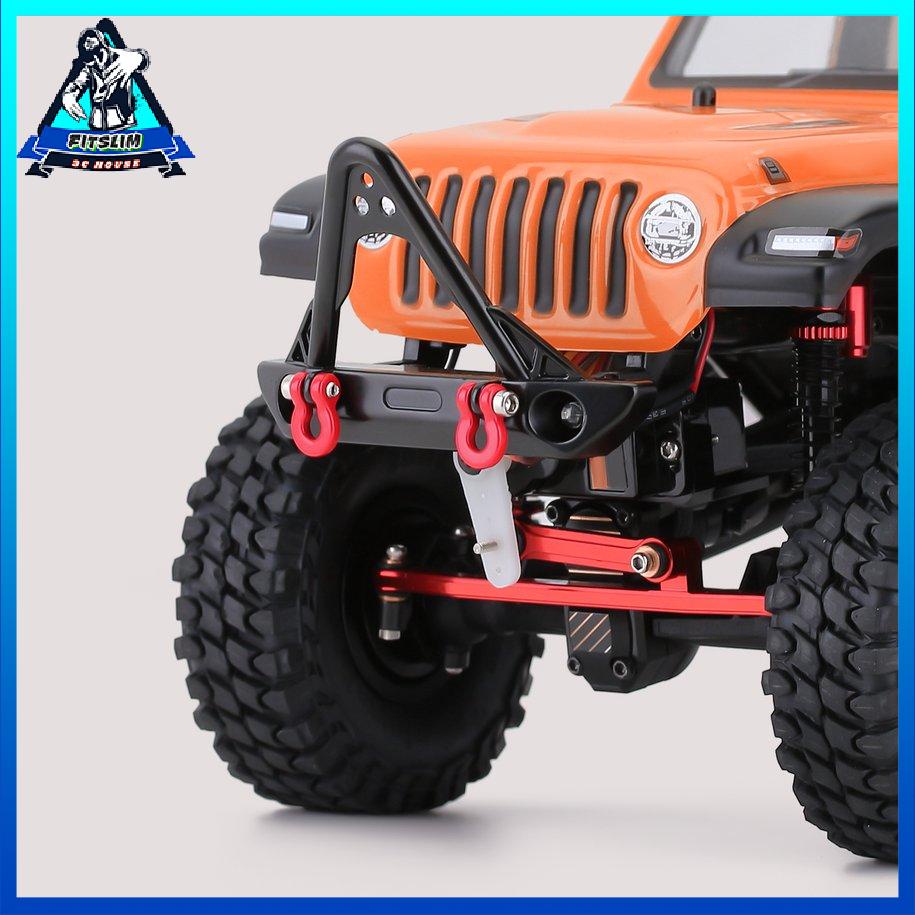 Kim loại có đèn Cản trước cho xe Jeep bánh xích 1/24 Axial SCX24 RC [8/15]