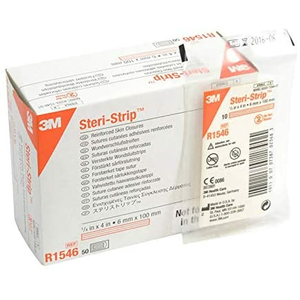 Adhesive Skin Closure - Băng keo dán da dính thay thế chỉ khâu 3M Steri Strip giúp sẹo đẹp