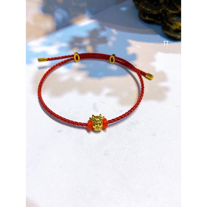 charm trâu vàng 10kara không kèm dây