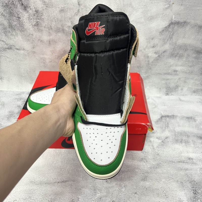 [KELLY SNEAKERS] Giày Thể Thai Sneaker Jordan 1 High “Lucky Green” - Phiên Bản Cao Cấp (Ảnh Thật + Hàng Sẵn)