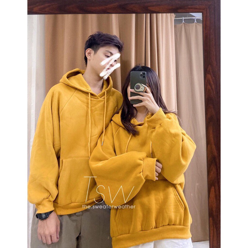 [Rẻ Vô Địch]Áo Hoodie Nỉ Bông Trơn(Có Sẵn Ảnh Thật)