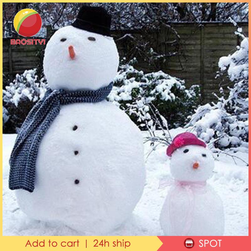 [Baosity1] Bộ Trang Phục Người Tuyết Ngoài Trời + Mũ + Cà Rốt + Khăn Choàng Đồ Chơi Hoạ