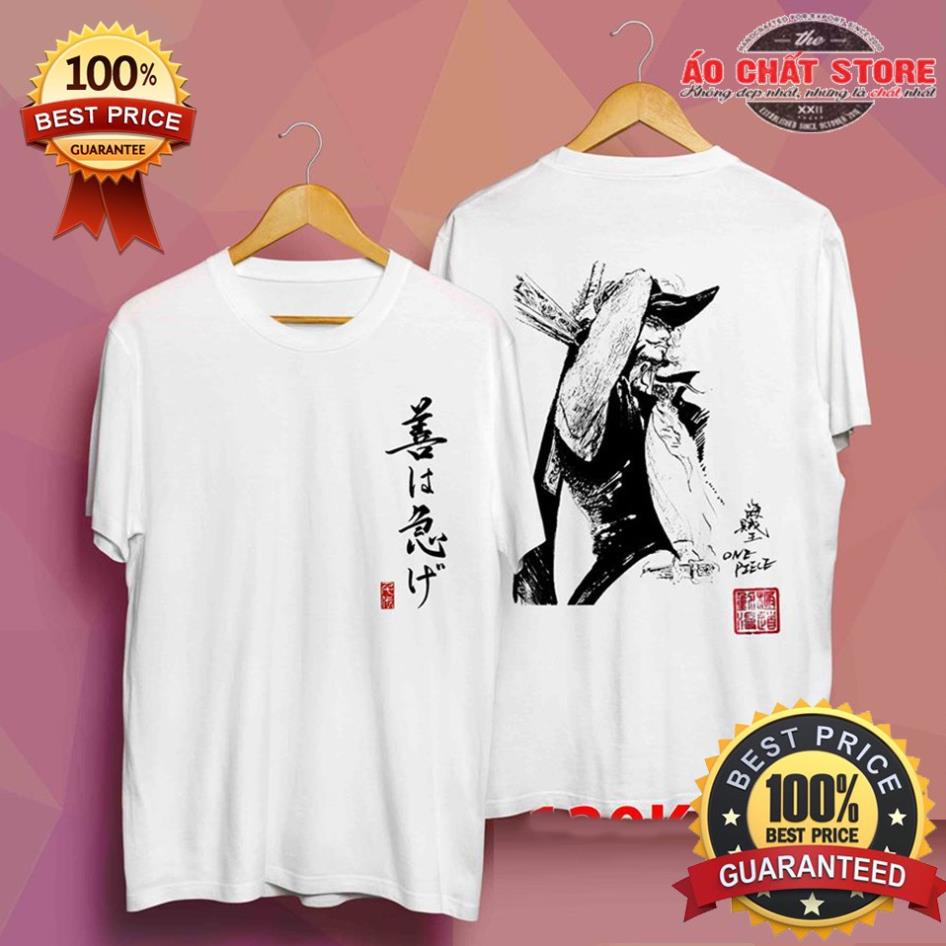 Áo One Piece Dracule Mihawk x reader Cao Cấp | Áo Thun Đảo Hải Tặc Dracule Mihawk Tshirt (Ảnh thật)