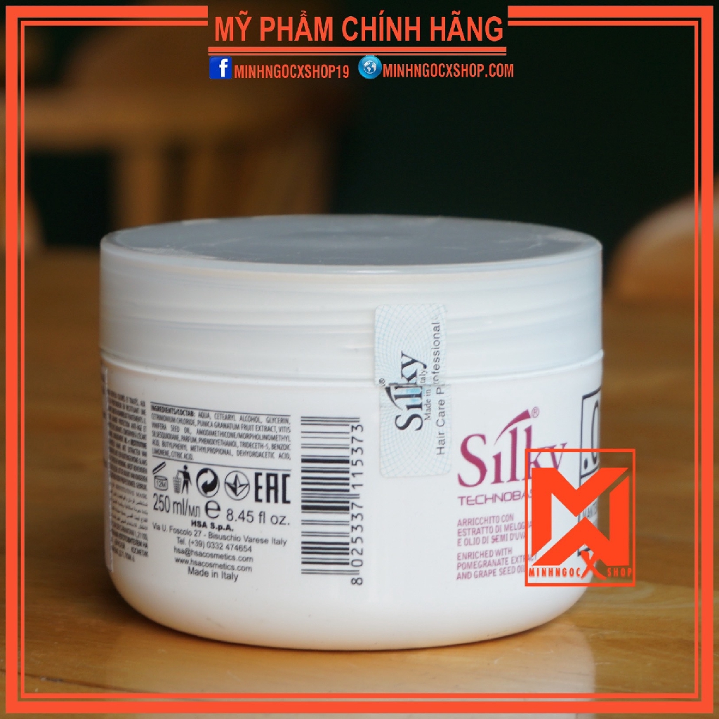 Kem hấp tóc phục hồi chăm sóc tóc màu SILKY 02 COLOR CARE MASK 250ml chính hãng