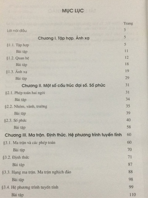 Sách - Toán học cao cấp Tập 1: Đại số và Hình học giải tích