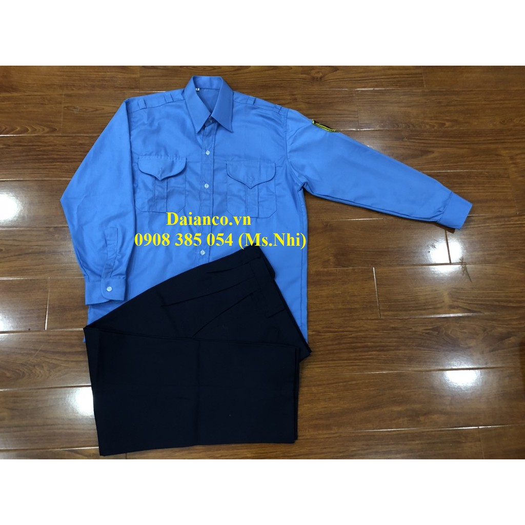 (Combo 2 món) Áo bảo về kèm quần bảo vệ vải si dày dặn, thoáng mát- Hình thật