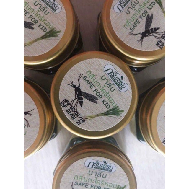 Kem bôi muỗi  đốt thái lan GREEN BALM MOSQUITO