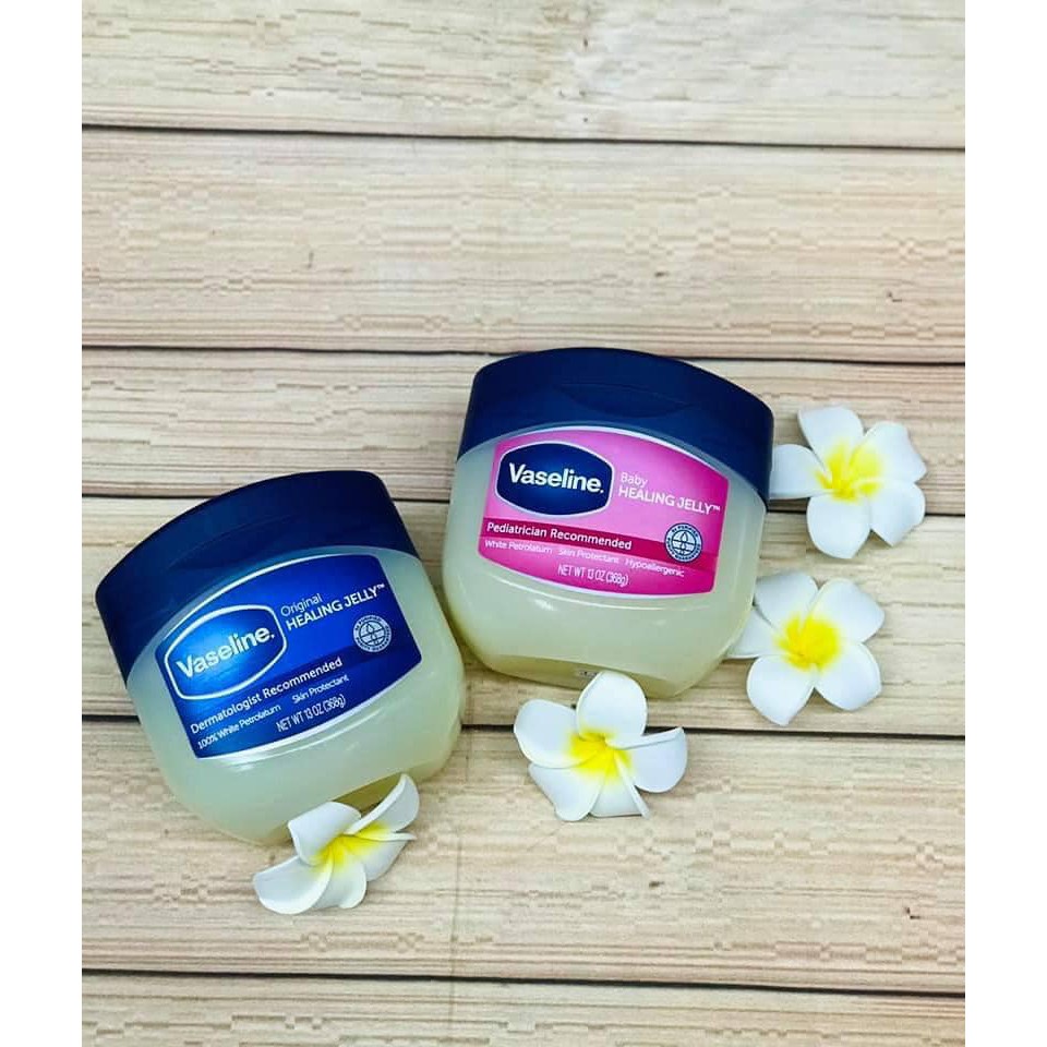 SÁP DƯỠNG ẨM VASELINE BABY 368G HỒNG CHO BÉ USA