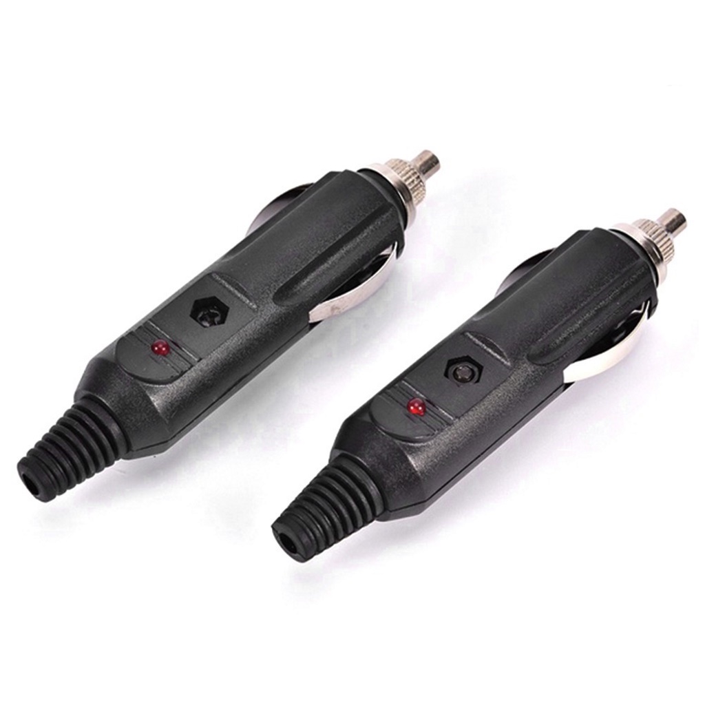 Jack Cắm Nguồn Điện Ôtô Xe Máy 12V-24V 120W Đuôi Đực, Jack Tẩu Cắm Trên Ô Tô Đầu Đực