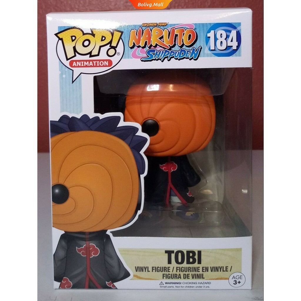 FUNKO POP! Mô Hình Nhân Vật Naruto Shippuden Uchiha Obto Tobi # 184 Dễ Thương