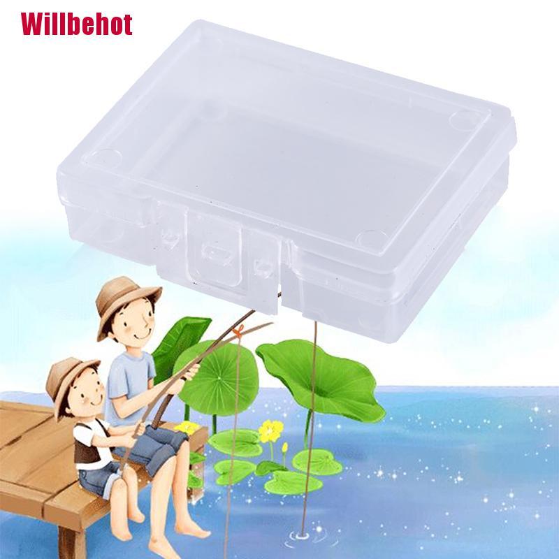 Hộp Nhựa Trong Suốt Đựng Dụng Cụ Câu Cá Đa Năng