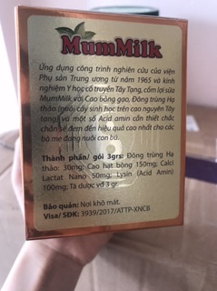 Cốm siêu lợi sữa MumMilk