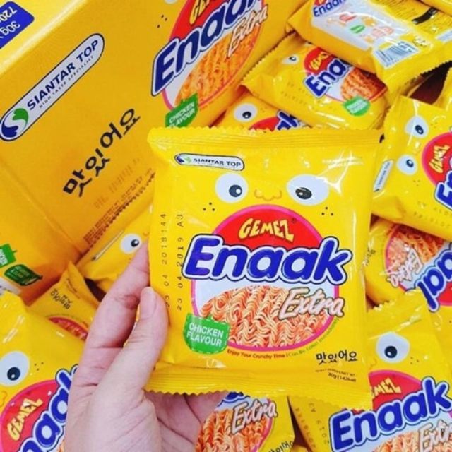 Mì ăn liền enaak thùng 24 gói