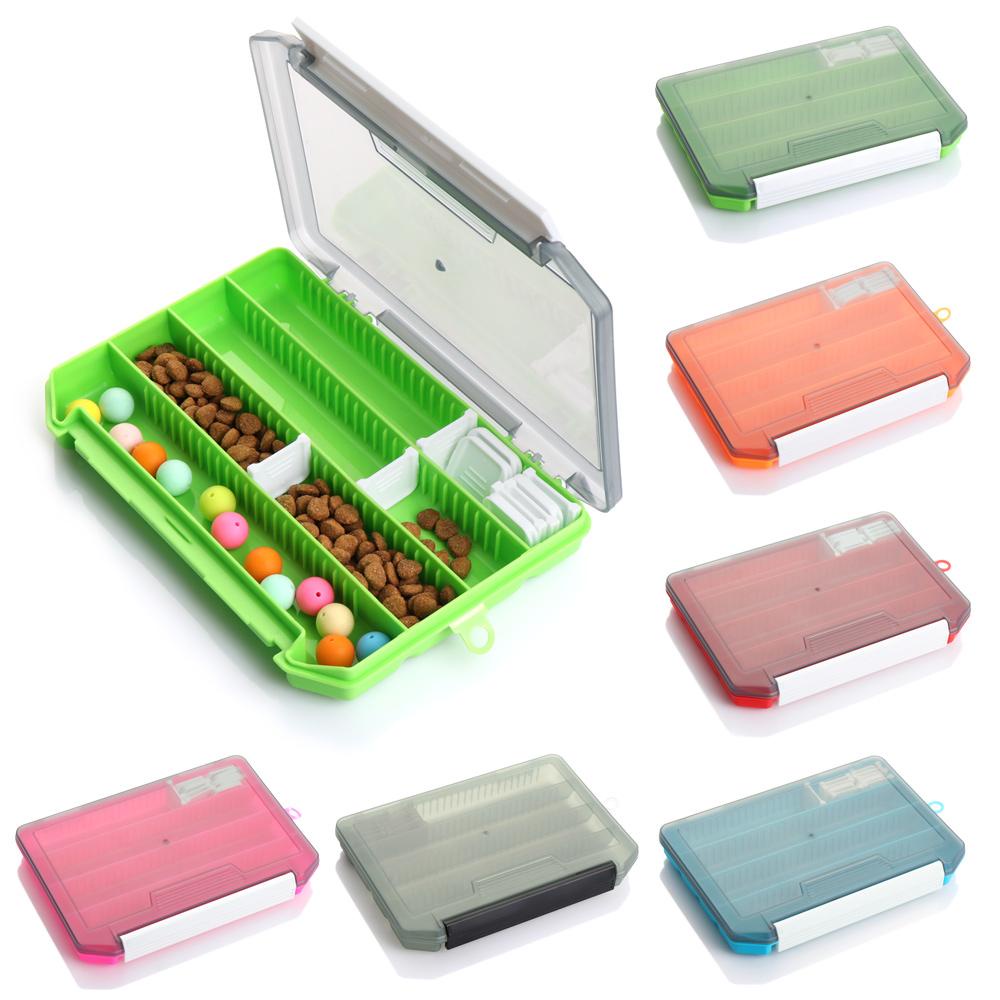 MUVAKO Hộp Đựng Mồi Câu Cá Bằng Nhựa Trong Suốt Chống Nước Ốp