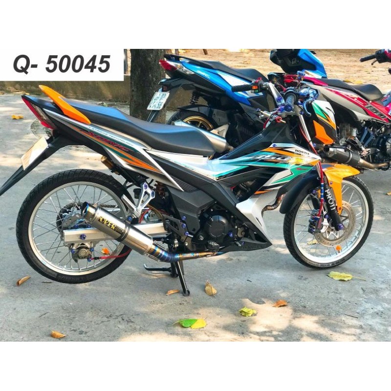 Tem rời xe honda sonic 150 chất liệu Candy cao cấp